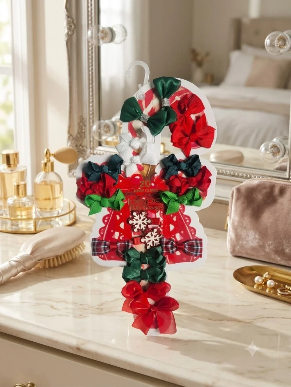BeBe 20pcs Holiday Hair Bow Set